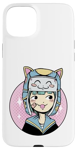 Anime Cute Cat Girl - Esthétique Japonaise - Otaku - Manga Coque pour iPhone 15 Plus