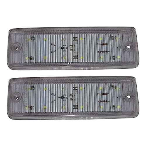 Feux de marquage latéral LED super lumineux 24V transparents haute visibilité