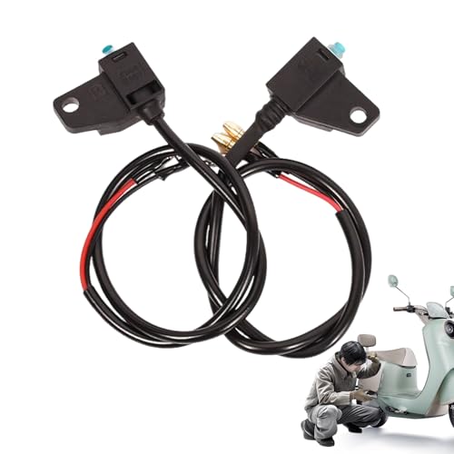 Iouyjiu Interruptores de Freno de Disco | Interruptores impermeables de control de potencia para frenos de disco,Accesorio para sistema eléctrico adecuado para usuarios experimentados, particulares y
