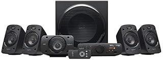 Logitech Z906 5.1 Surround Sound Speaker System, THX, Dolby & DTS Certified, 1000 Watts Peak Power, Multi -Device, Multiple Audio Inputs, UK Plug, PC/PS4/Xbox/Music Player/TV/Smartphone/Tablet