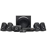 Logitech Z906 5.1 Surround Sound Speaker System - THX, Dolby Digital and DTS Digital Certified - Black