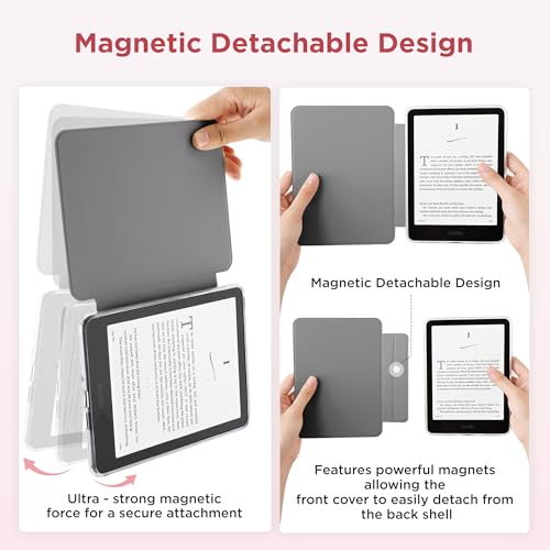 SESENSE Magnetic Case for 7'' Kindle Paperwhite 12th Gen 2024 & Colorsoft by SESENSE - Used condition - Image 3