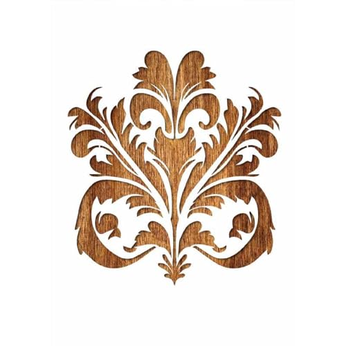 Pochoir A4 21 x 29,7 cm en plastique Mylar decoration baroque