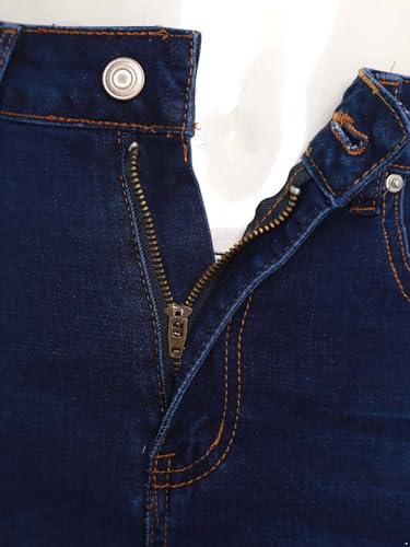 renvena Women's Denim Mini Skirt Low Waist Y2K Jean Bodycon Mini Skirts Streetwear Daily Wear4