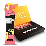 Amazon TORQ Running Gels with Electrolytes - 2:1 Maltodextrin: Fructose for Endurance Sports & Optimal Performance | Energy Gels for Running, Cycling & Marathons - 30g Carbs Per Gel | Rhubarb & Custard 8 #ad