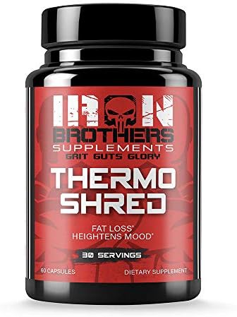 Iron Brothers Thermogenic Fat Burner โ Metabolism & Appetite Support โ Grains of Paradise, Green Tea & Infinergy Caffeine โ Energy & Weight Loss โ 60 Veggie Capsules