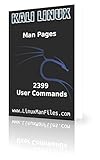  Kali Linux 2399 User Commands Man Pages (Kali Linux Man Pages Book 1) (English Edition)