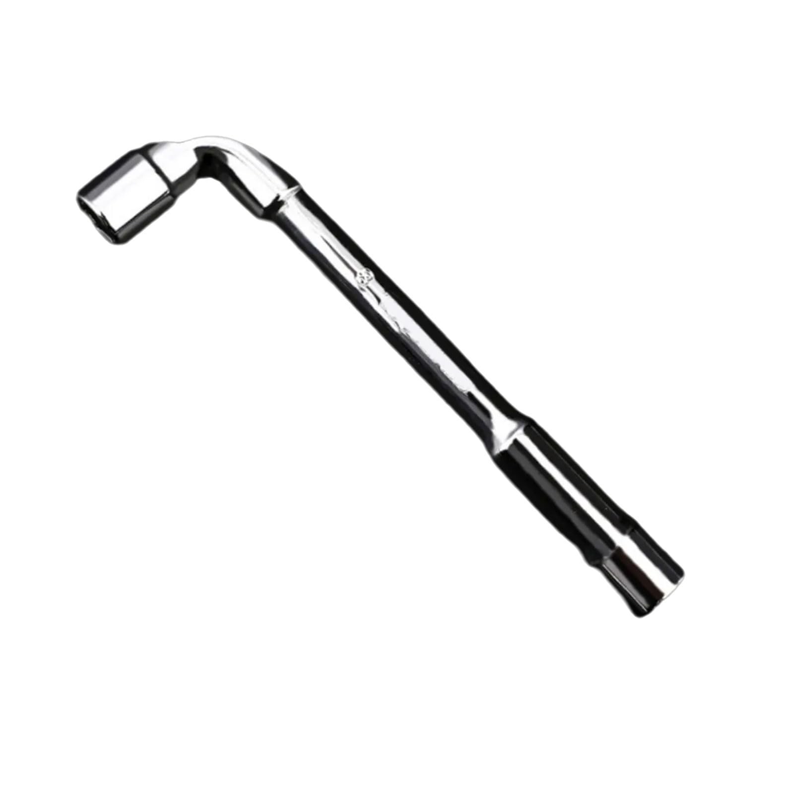 Thatiarry 8Mm Multipurpose L Shape Hexagonal Socket Tool Angled Double Ended Elbow Wrench Spanner For Furniture Assembly Car Repair Steel Wrench