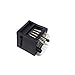 Honbay 20PCS Black RJ45 8P8C Network Modular Connectors for PCB