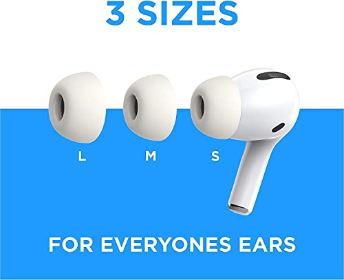 Image of AirPods Pro Memory Foam Ear Tips Complying Buds by Foam Masters | AUTOLINE PRO is The ONLY USA Manufacturer and Seller of Foam Masters (White)