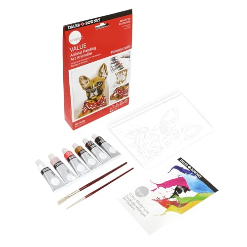 Daler Rowney Simply Value Animal Oil Painting Art Set, Multicolor, 75 ml (Pack of 1) - Image 4