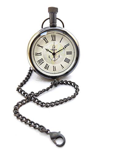 Classic Anchor Antique Pocket Gandhi Watch Royal Look Indian Handicraft Premium Gift Item-image-39