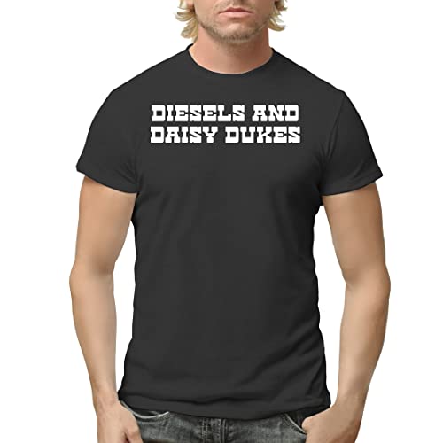 Diesels and Daisy Dukes - Men's Adult Short Sleeve T-Shirt, Black, XX-Large