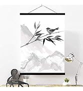 80 cm magnetische poster bar, magneet poster frame houten poster bar poster hanger, DIY ontwerp m...