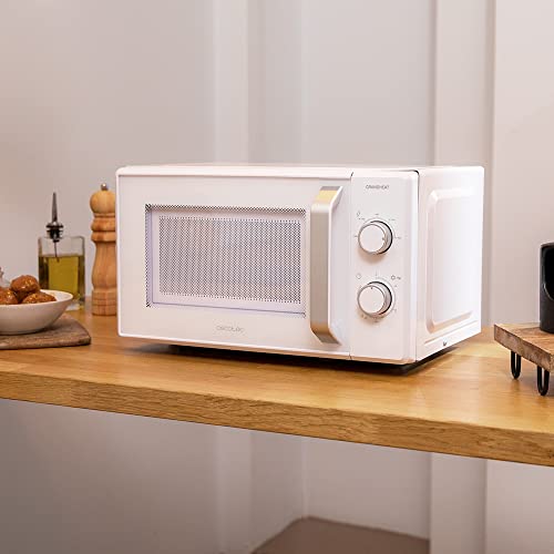 Cecotec-Microondas-de-20-Litros-Grandheat-3020-700-W-6-Niveles-de-Potencia-Revestimiento-Anti-Dirt-iTech-y-Tecnologia-3DWave-Modo-Descongelacion-Temporizador-Blanco