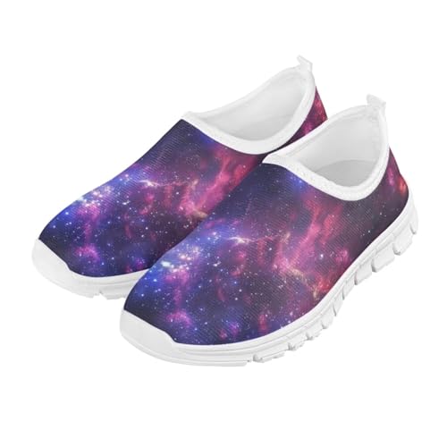 TODIYADDU Soccer Basketball Sports Lover Shoes for Boys Athletic Slip On Sneakers, White2