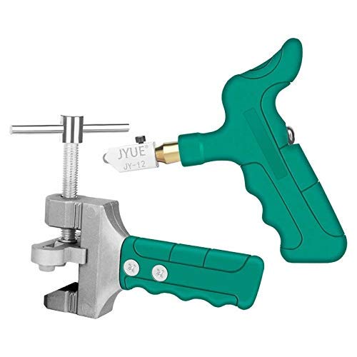Elikliv Manual Glass Cutter Tool Kit,DIY Home Kit MultiFunctional