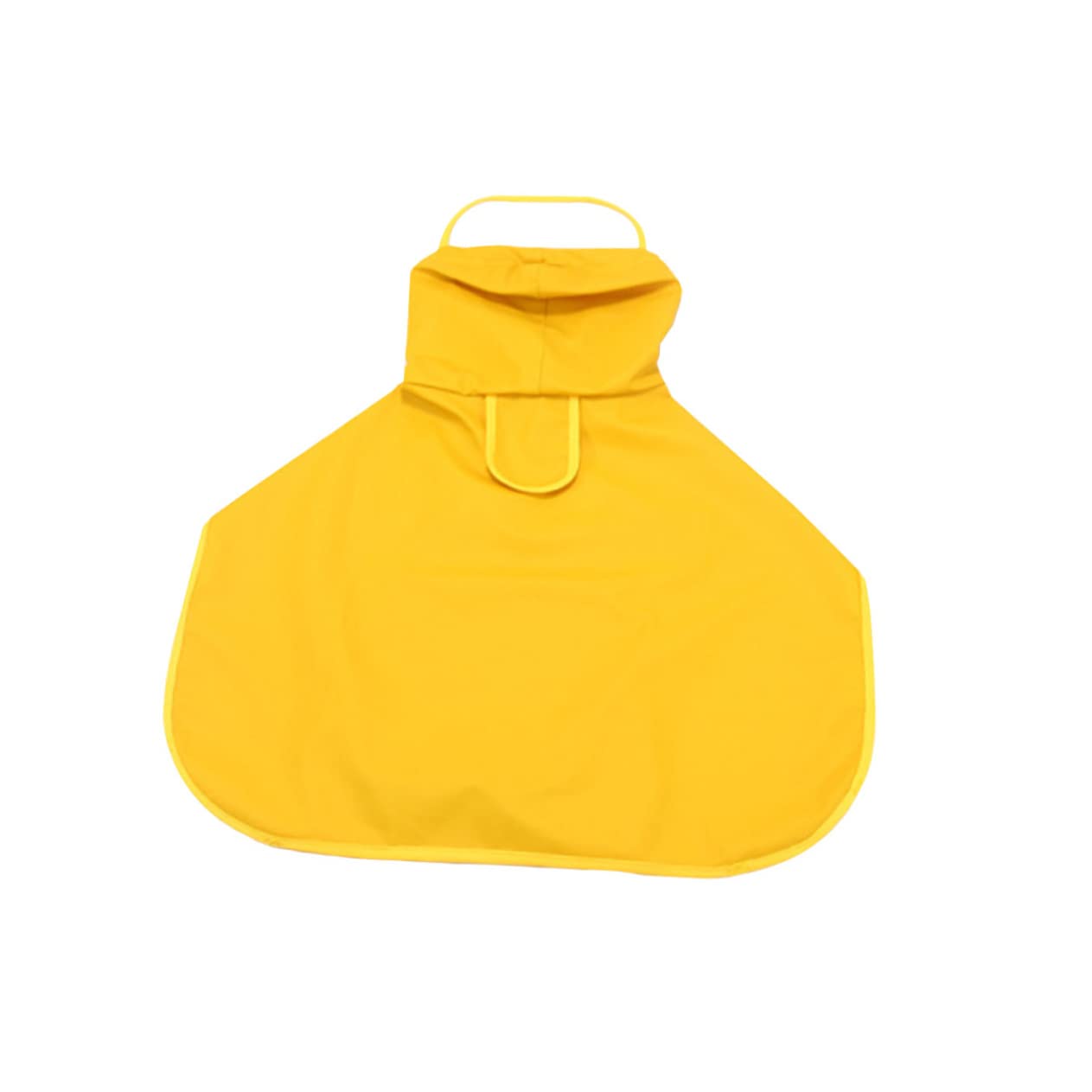 Yardwe 1Pc Dog Raincoat Stylish Hooded Jacket for Pets Durable Material Hidden Opening for Leash for Outdoor Use for Rainy Days