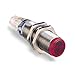 Telemecanique XUB9BNANM12 Polarized Reflex Photoelectric Sensor, Metal 18-mm Barrel, DC Input, 3-Wire NPN Output, NO Contacts, M12 Micro-Connector