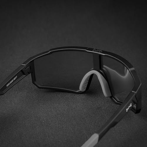 Image of OKNO Eyewearlabs Sunglasses For Men & Women | Polarized Sports Over-Sized Unilens Wrap-Around Branded Stylish Spectacles | 100% UV Protection Shades | Cricket Sports Cycling Driving Trekking & More