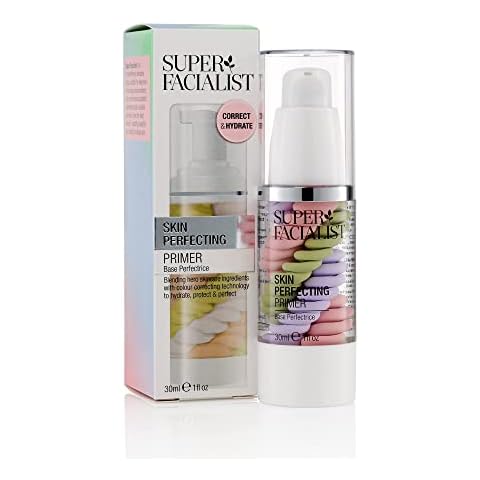 Super Facialist Skin Perfecting Primer, Base Primer with Colour Correcting Technology to Hydrate, Protect and Refine, 30ml Cover