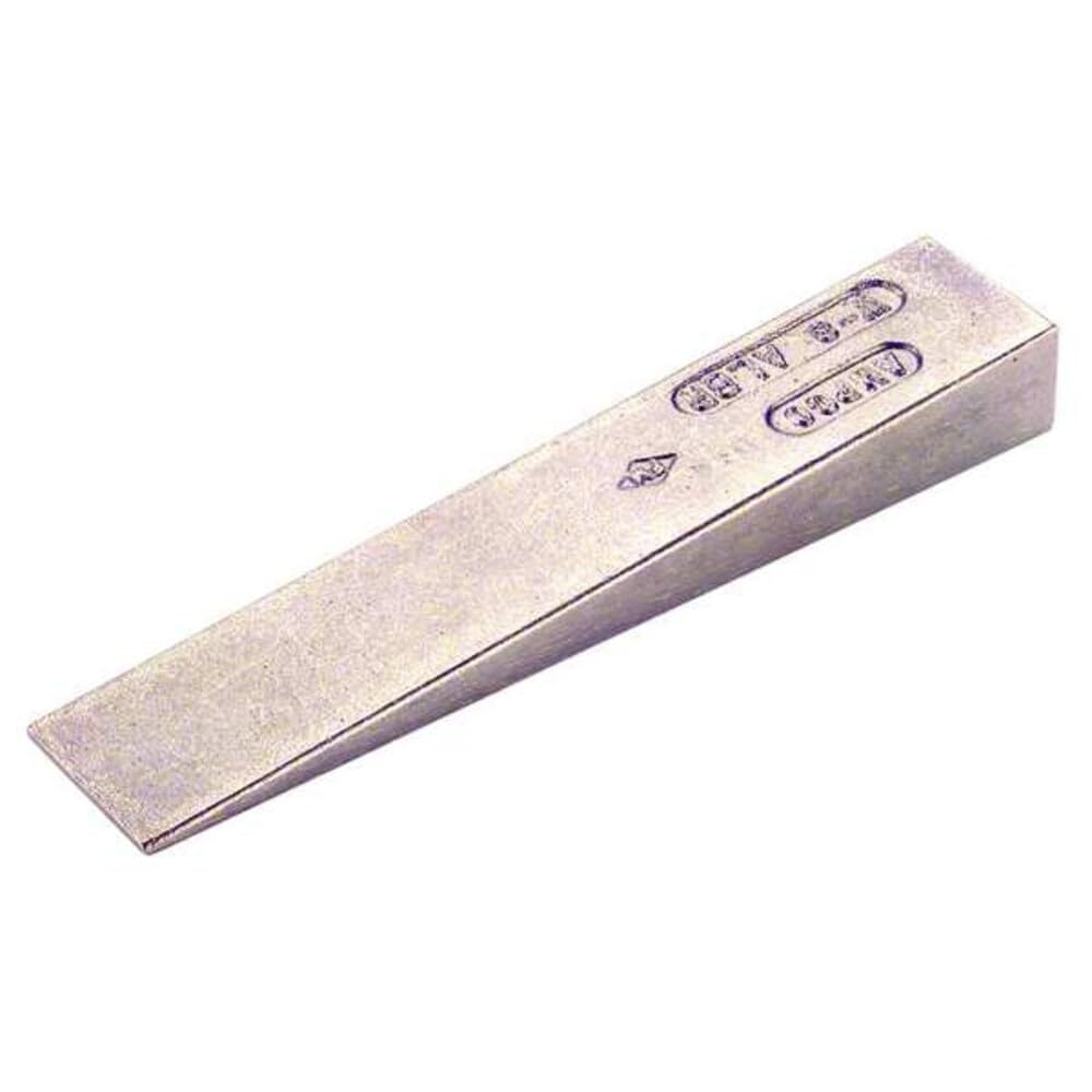 Ampco Safety Tools W-1 Wedge, Flange, Non-Sparking, Non-Magnetic, Corrosion Resistant, 1/4" x 1/2" x 3-1/4" OAL