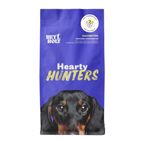 HEY HOLY Premium Trockenfutter für Kleine Jagdhunde 100% getreidefrei | 7kg Hundefutter für ausgewachsene, kleine Jagdhunde mit Rind | Hochverträglich aus natürlichen Zutaten