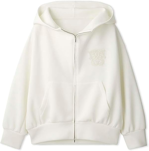 スナイデル　ボリュームパーカー SWCT245078 ホワイト SNIDEL (12%OFF) snidel / スナイデル ボリュームパーカー 24