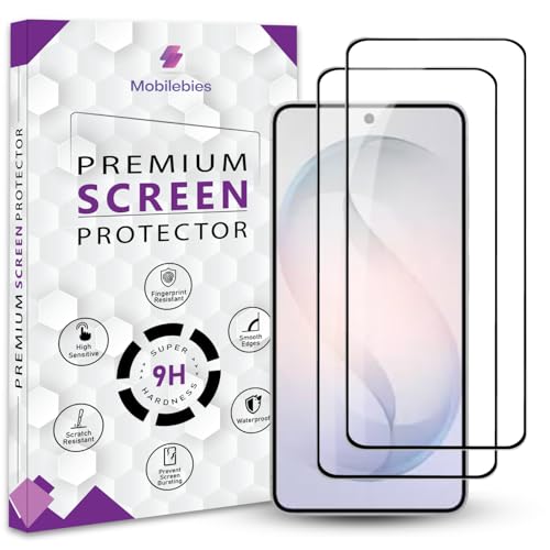 Image of Premium Tempered Glass Screen Protector Guard For Samsung Galaxy S26 (6.3 Inch, Pack of 2) | Edge to Edge Coverage With Easy to installation kit