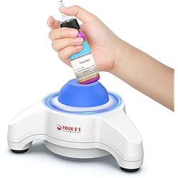 FOUR E'S SCIENTIFIC Mini Vortex Mixer, 5600rpm Paint Shaker, Blue | Lab Vortexer with Brushless Motor, Touch Function, for Acrylic Miniature Paints, Nail Polish, Inks