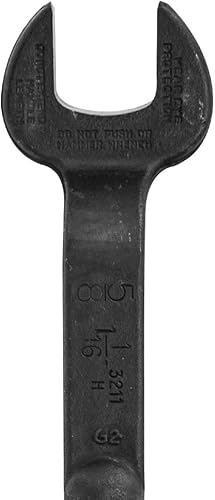 Miniatura 7 de Klein Tools 3211 Llave inglesa, apertura nomil de 1-116 pulgadas, perno de 58 pulgadas para tuerca pesada de EE. UU