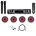 Rockville Bluetooth Karaoke Amplifier Receiver+4 6.5
