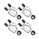 Vergaser-Reparatursatz für CB750K: Dieses Vergaser-Reparatur-Set wurde speziell für CB750K-Motorräder von 1972 bis 1972 entwickelt. Es enthält 4 Sets Vergaser-Umbau-Kits und 4 Schwimmer mit Stiften.