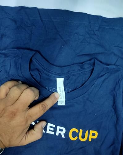 Image of Mens Meta Hacker Cup T-Shirt Size M Blue