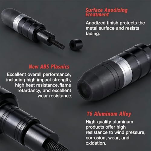 ZINQATUN Aluminum Alloy Frame Sliders