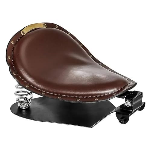 Asientos moto bobber chopper individual con juego de soporte muelles retro de 3"