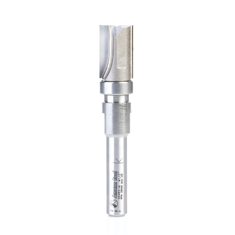 Amana Tool 45493-M Carbide Tipped Flush Trim Plunge Template