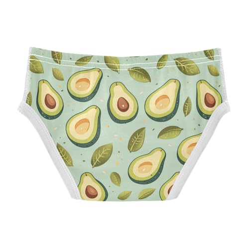 Wusikd Avocado Leaves Boys' Underwear Cotton Boys Briefs Soft Toddler Underwear 2T2