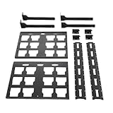 [Solution de stockage polyvalente] Ce kit de rayonnage à 2 étagères Packout est conçu pour s'intégrer parfaitement à votre système de stockage d'emballage existant.avec plusieurs options d'installation, vous pouvez facilement monter ces étagères dans votre garage ou magasin de remorque de camion de travail.la conception universelle garantit la compatibilité sur diverses surfaces, ce qui en fait la solution organisationnelle parfaite pour les professionnels et les bricoleurs.