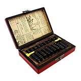 calculadora manual olivetti antigua El cuadro de almacenamiento se puede usar para almacenar joyas u otros artículos para niños y niños, abacus Tamaño: 11x18x2cm / 4.3x7x0.7in, Tamaño de la caja: 20x12.5x4.5cm / 7.8x4.9x1.7in.