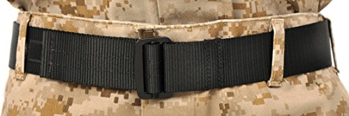 Raine Tactical - Military Rigger Belt - Black XX-Large (Size 43" - 56")
