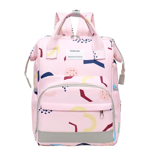 Mochila de cambio de bebé, mochila de de pañales, Encontrado multifuncional portátil tote bolsas que cambian de bebé, Mochila de viaje cómoda, gran capacidad, impermeable para madres, madres y