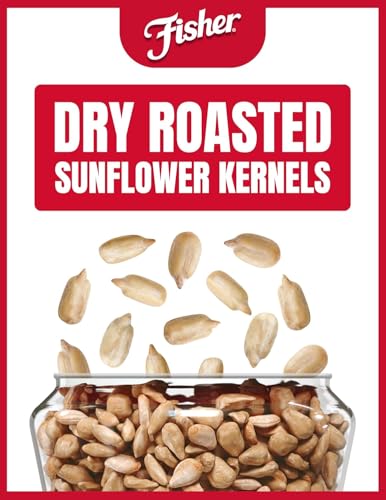 Fisher Dry Roasted Sunflower Seeds Kernels with Sea Salt, 7.25 oz, Sunflower Seeds to Eat, Gluten-Free, No Sugar Added, Crunchy Snacks for Adults, Perfect for Salads, Yogurt, & On-the-Go Snacking - Thumbnail 3