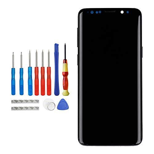 Écran pour Samsung S9 G960F tactile noir de rechange pour smartphone 5,8"