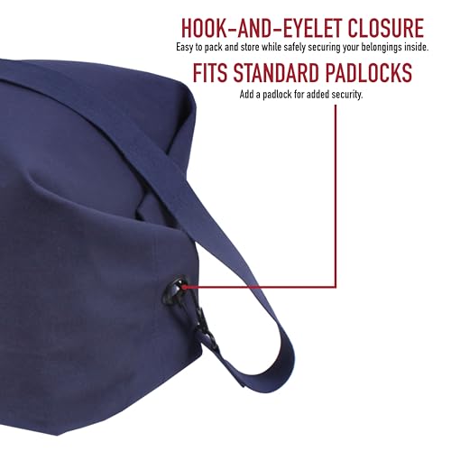 Rothco Heavyweight Top Load Canvas Duffle Bag - Rugged, Reliable, Ready for Your Adventures - 21" x 36" - Olive Drab4