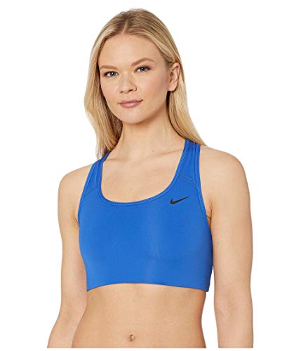 Image of Nike Polyester Womens Swoosh Bra Non PAD Bra L Women Training