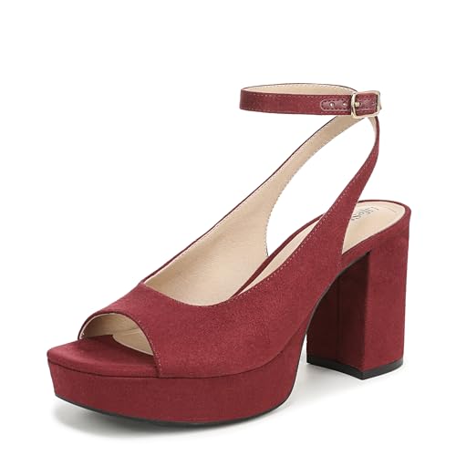 LifeStride Women's Aliyah Heeled Sandal Merlot Red Microsuede 9.5 M by LifeStride - Used condition - US$35.72