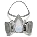 3M Half Facepiece Disposable Respirator Assembly 5201/21571, Organic Vapor Respiratory Protection, Medium (Pack of 1)