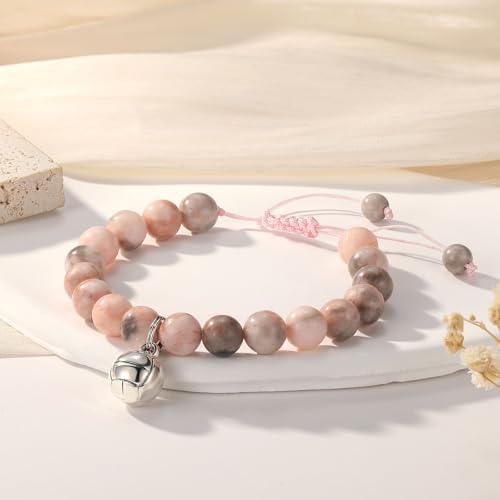 Kvekstio Sport Gift - Cheerleader Volleyball Gymnastics Softball Dance Tennis Swimming Charm Pink Bracelet for Sports Lover2