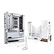ASUS TUF Gaming B850-BTF WiFi W Mainboard Sockel AMD AM5 (Ryzen 9000, ATX, PCIe 5.0, DDR5 Speicher, WiFi 7, verstecktes Anschlussdesign, Aura Sync)